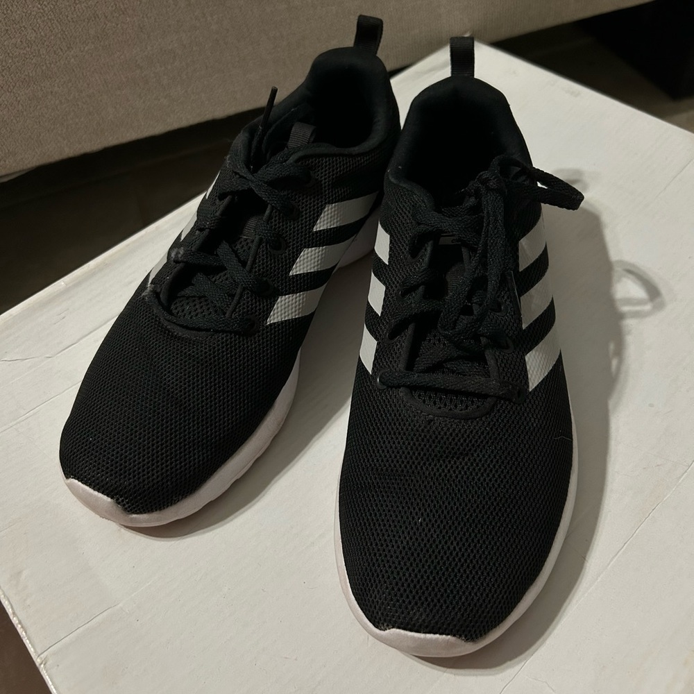 Black Adidas sneakers